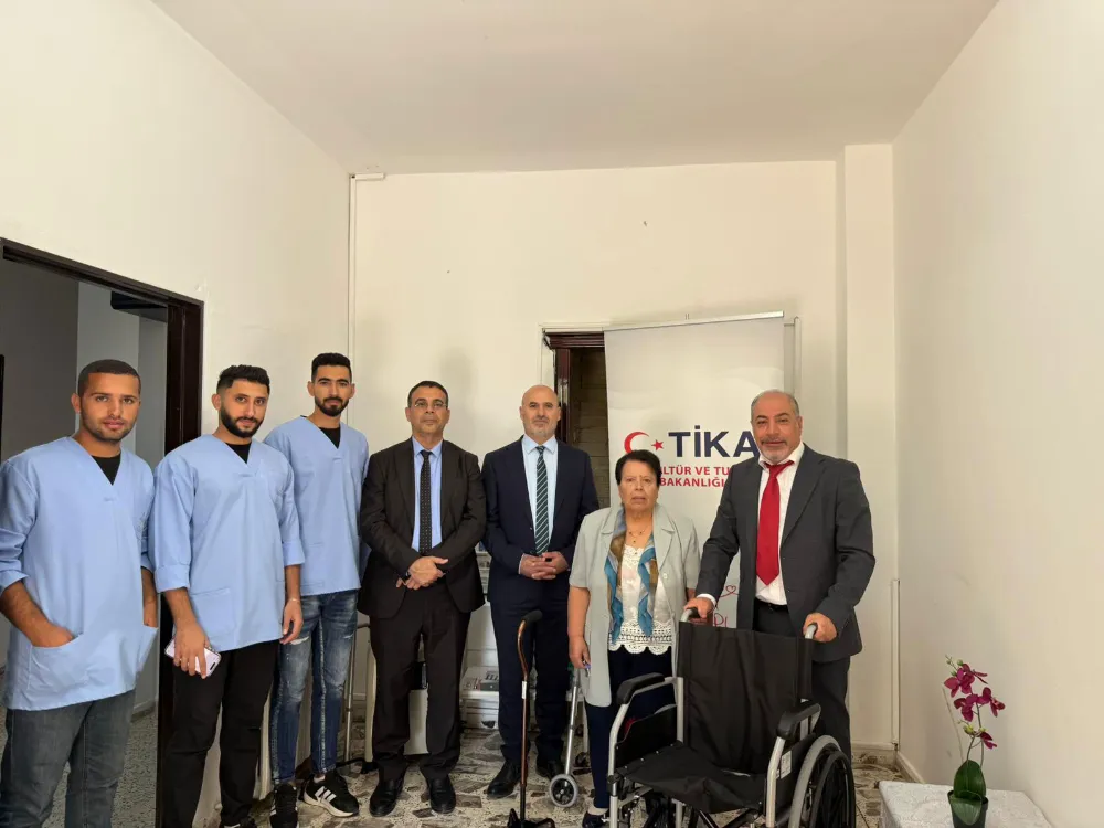 TİKA’dan Filistinli yaşlılara umut: Ramallah’taki El-Rafah Bakımevi yenilendi