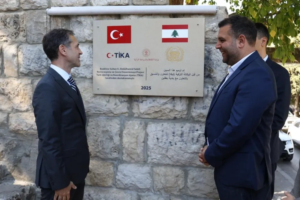 TİKA, Sultan II. Abdülhamid Han’ın Lübnan’daki Baakleyin Sebili’ni restore etti