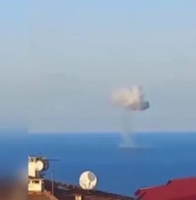 Trabzon açıklarında tespit edilen insansız deniz aracı imha edildi