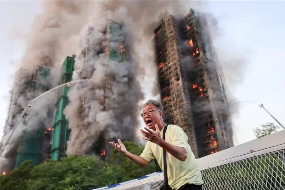 Hong Kong’daki 128 Kişinin Öldüğü Yangında 11 Kişi Tutuklandı