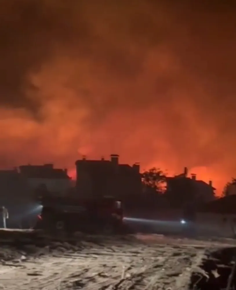 Karabük’te Orman Yangını Alarmı: Alevler Şehir Merkezine Yaklaştı