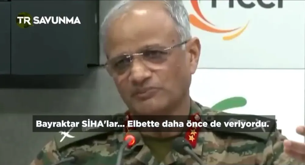 Hindistan Kara Kuvvetleri 2. Komutanı :   “Karşımızda Sadece Pakistan Yoktu; Türkiye ve Çin de Vardı”