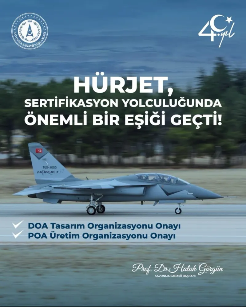 Gökyüzünde Bir Türk İmzası: Hürjet