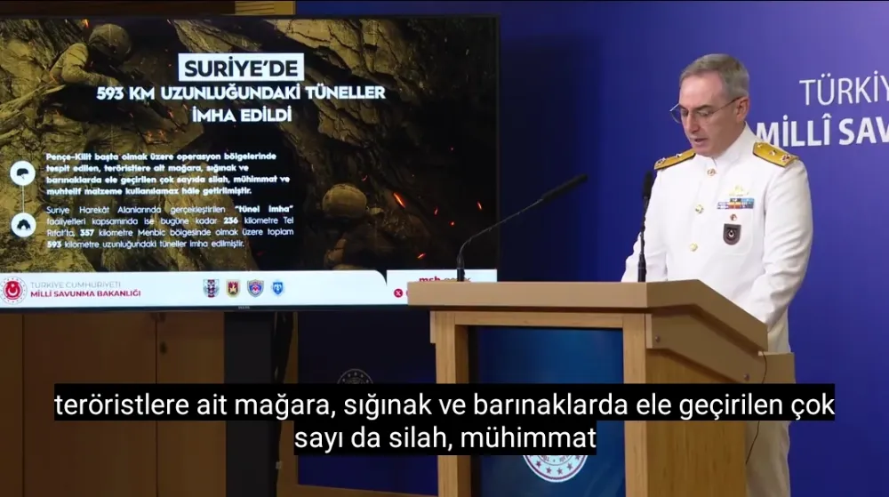 TSK’dan dev operasyon! 593 kilometrelik terör tüneli imha edildi