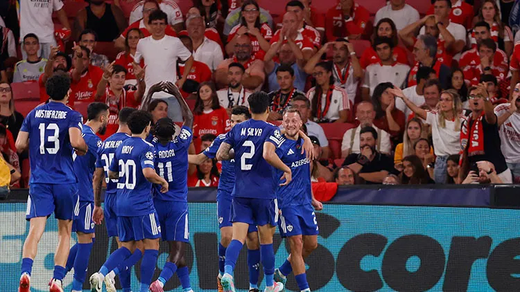 Karabağ’dan tarihi zafer: Benfica’yı 2-0 geriden gelip 3-2 yendiler